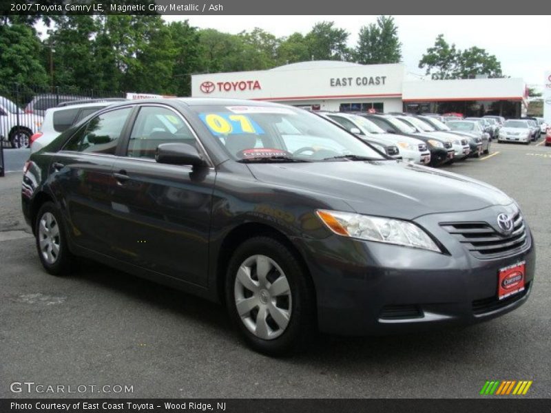 Magnetic Gray Metallic / Ash 2007 Toyota Camry LE