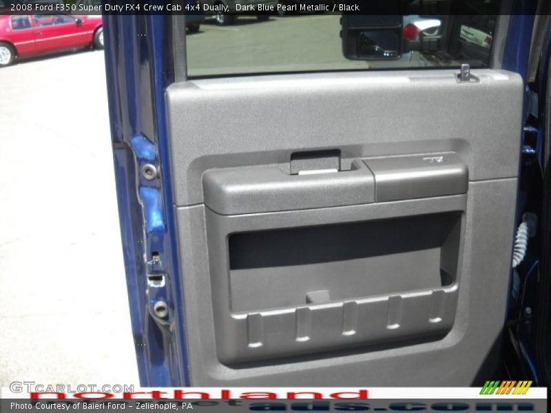 Dark Blue Pearl Metallic / Black 2008 Ford F350 Super Duty FX4 Crew Cab 4x4 Dually