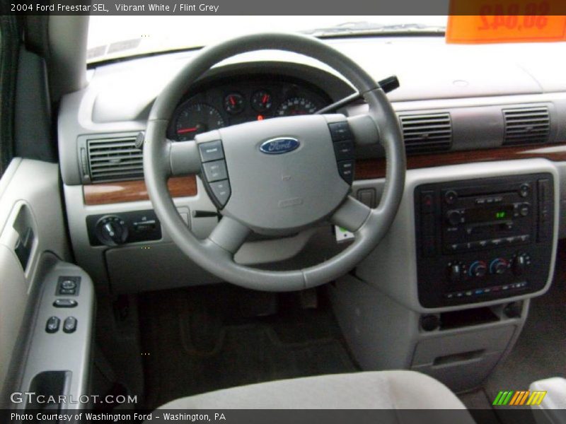 Vibrant White / Flint Grey 2004 Ford Freestar SEL