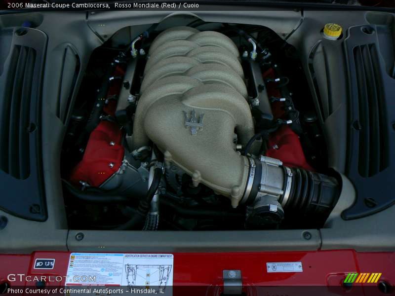 Rosso Mondiale (Red) / Cuoio 2006 Maserati Coupe Cambiocorsa