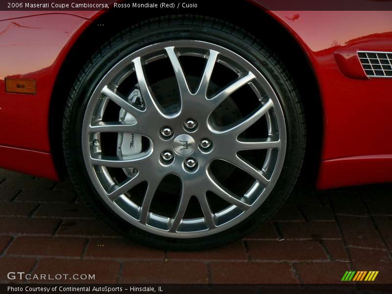 Rosso Mondiale (Red) / Cuoio 2006 Maserati Coupe Cambiocorsa