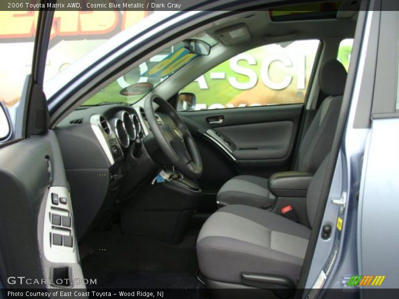 Cosmic Blue Metallic / Dark Gray 2006 Toyota Matrix AWD