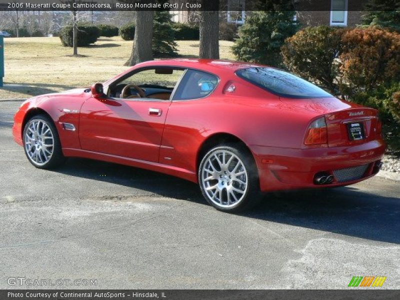 Rosso Mondiale (Red) / Cuoio 2006 Maserati Coupe Cambiocorsa