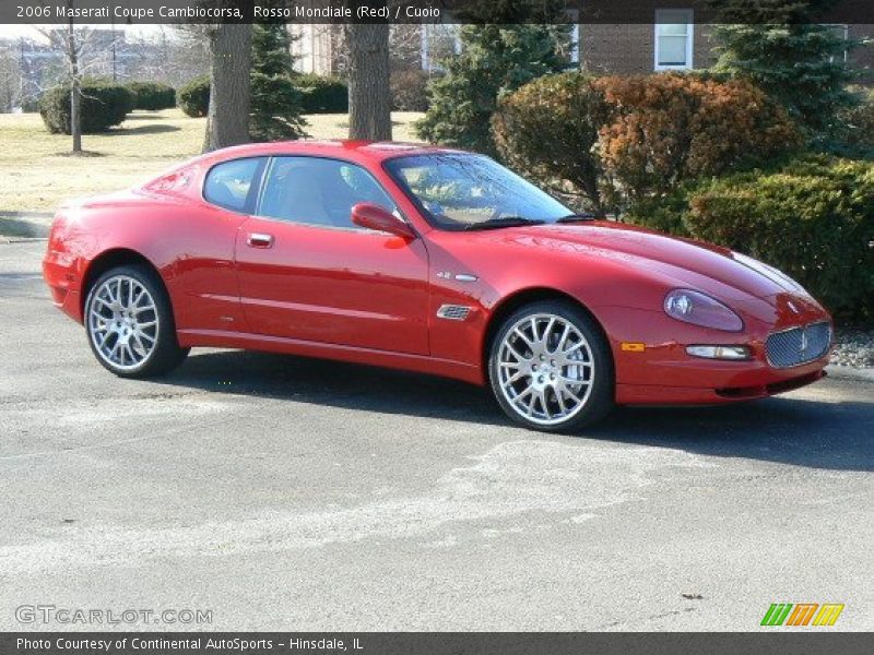 Rosso Mondiale (Red) / Cuoio 2006 Maserati Coupe Cambiocorsa