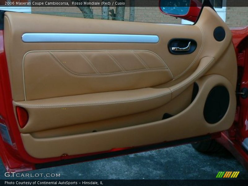 Rosso Mondiale (Red) / Cuoio 2006 Maserati Coupe Cambiocorsa