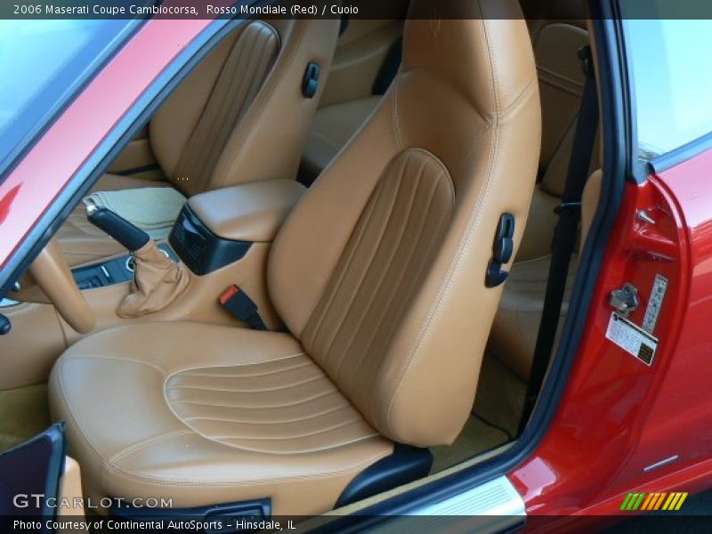 Rosso Mondiale (Red) / Cuoio 2006 Maserati Coupe Cambiocorsa