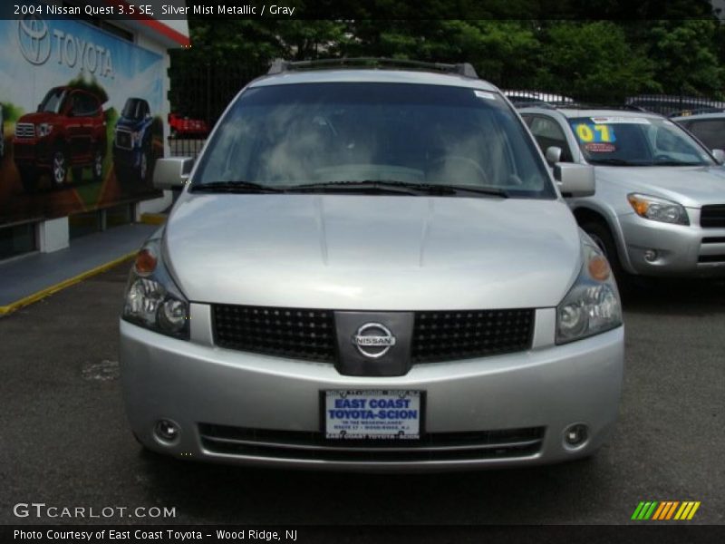 Silver Mist Metallic / Gray 2004 Nissan Quest 3.5 SE