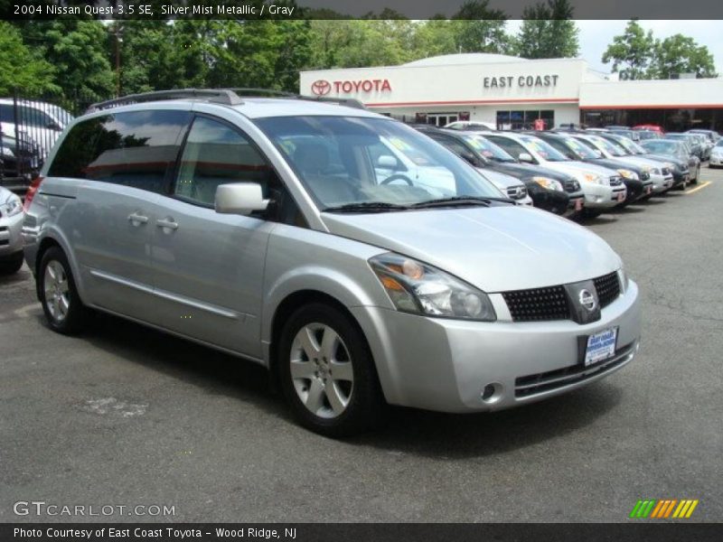 Silver Mist Metallic / Gray 2004 Nissan Quest 3.5 SE