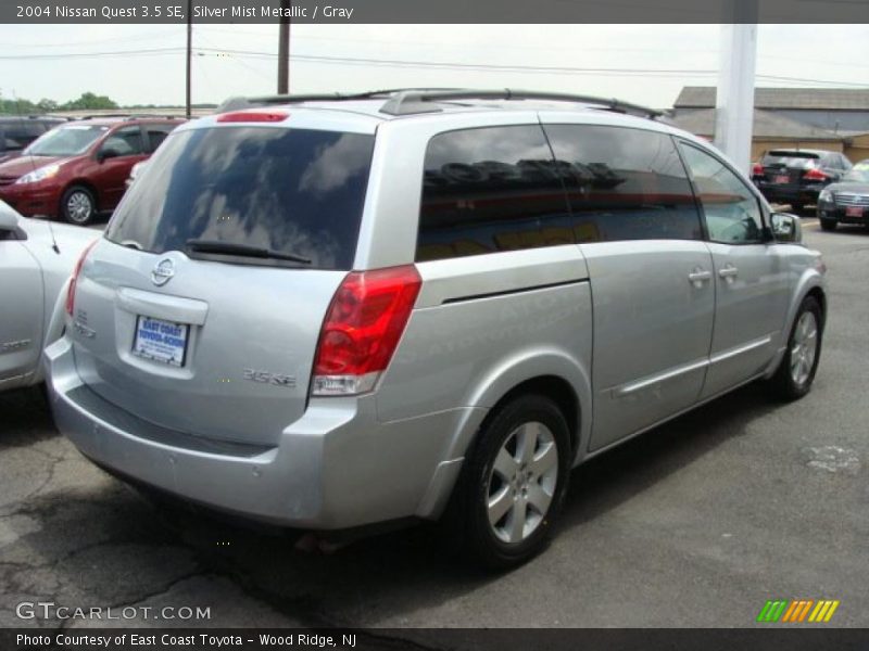 Silver Mist Metallic / Gray 2004 Nissan Quest 3.5 SE