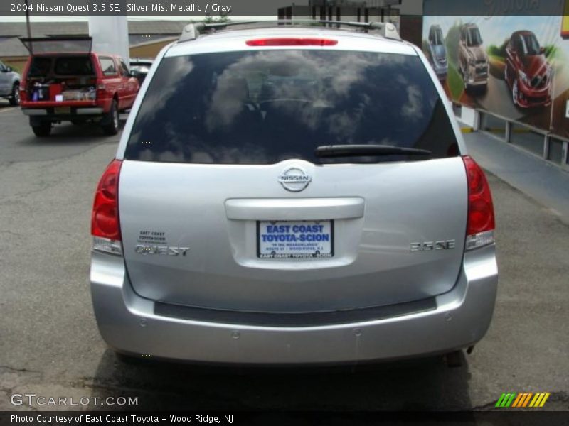 Silver Mist Metallic / Gray 2004 Nissan Quest 3.5 SE