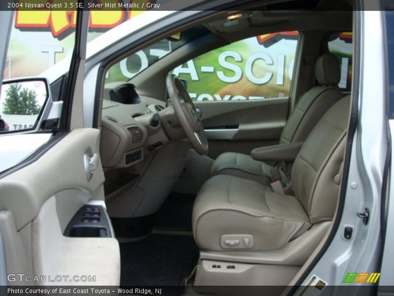 Silver Mist Metallic / Gray 2004 Nissan Quest 3.5 SE