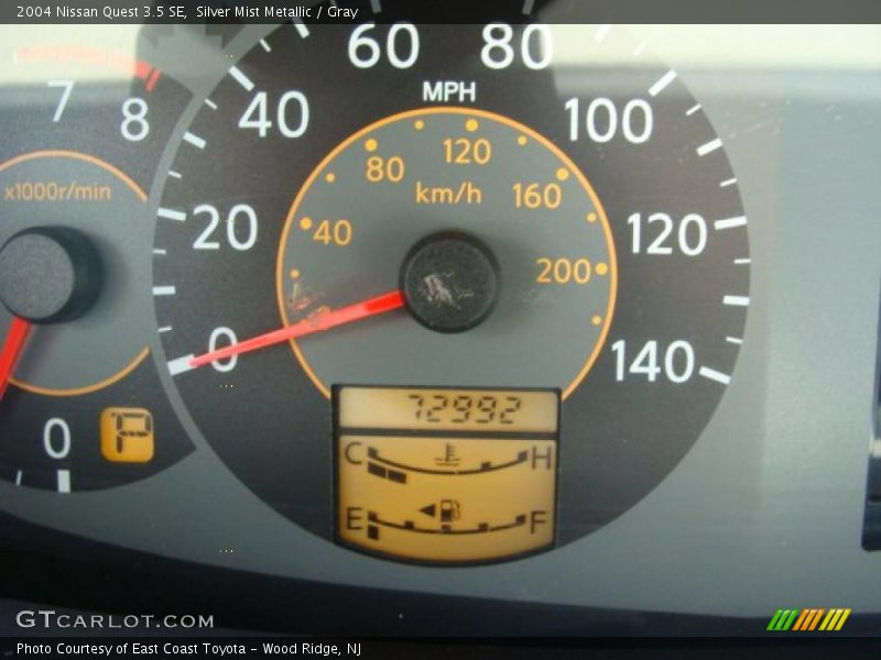 Silver Mist Metallic / Gray 2004 Nissan Quest 3.5 SE