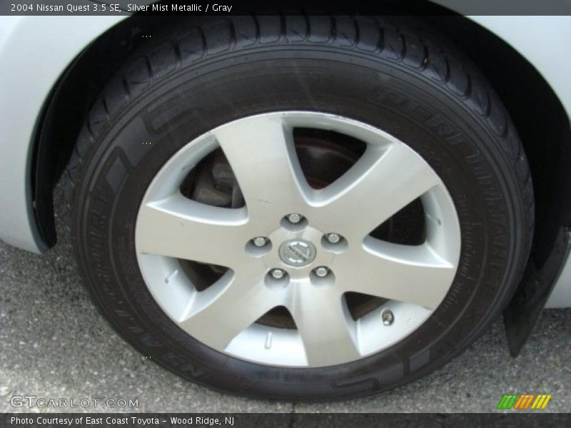 Silver Mist Metallic / Gray 2004 Nissan Quest 3.5 SE