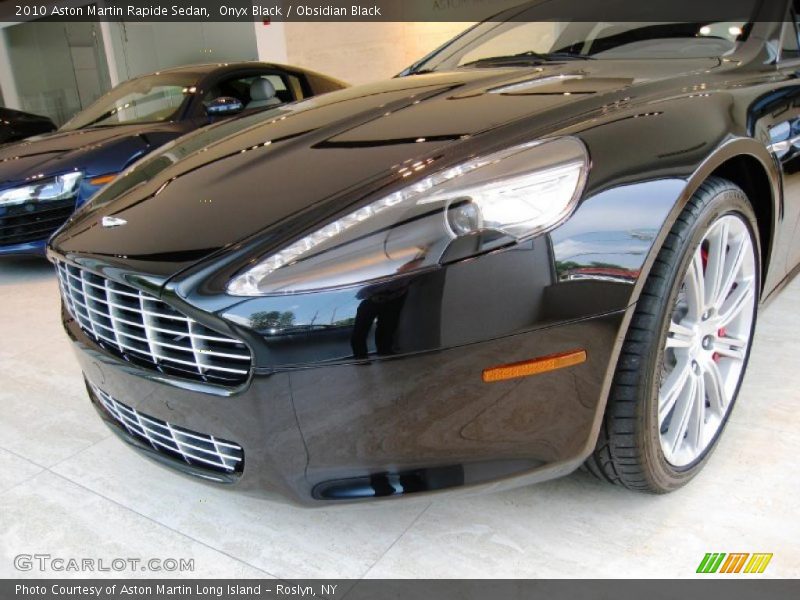Onyx Black / Obsidian Black 2010 Aston Martin Rapide Sedan