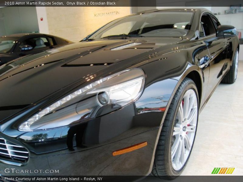 Onyx Black / Obsidian Black 2010 Aston Martin Rapide Sedan