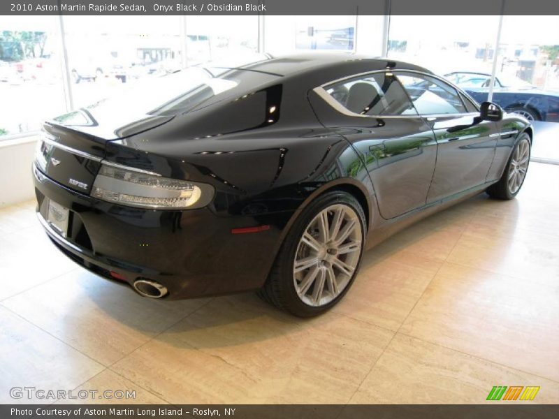Onyx Black / Obsidian Black 2010 Aston Martin Rapide Sedan