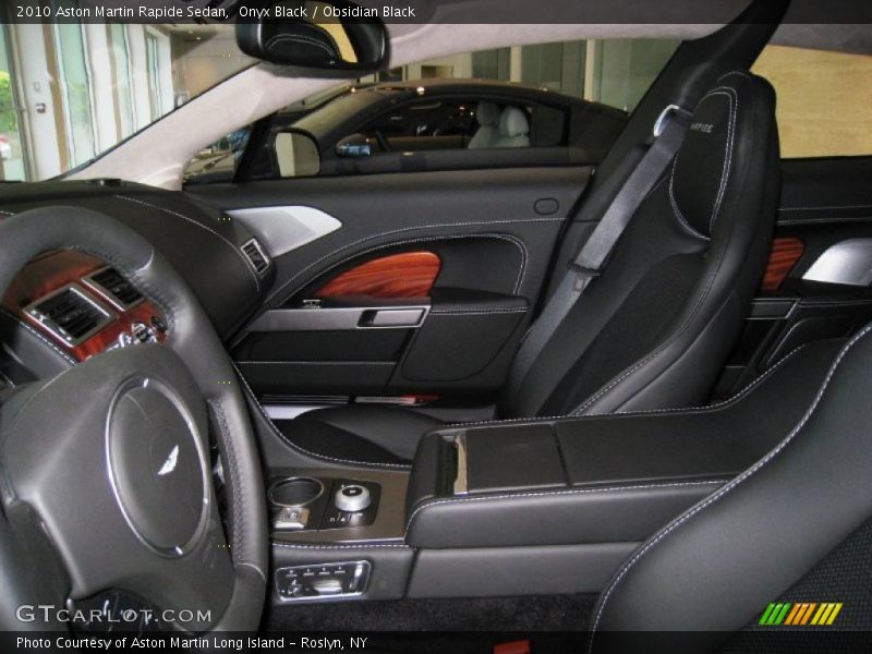 Onyx Black / Obsidian Black 2010 Aston Martin Rapide Sedan