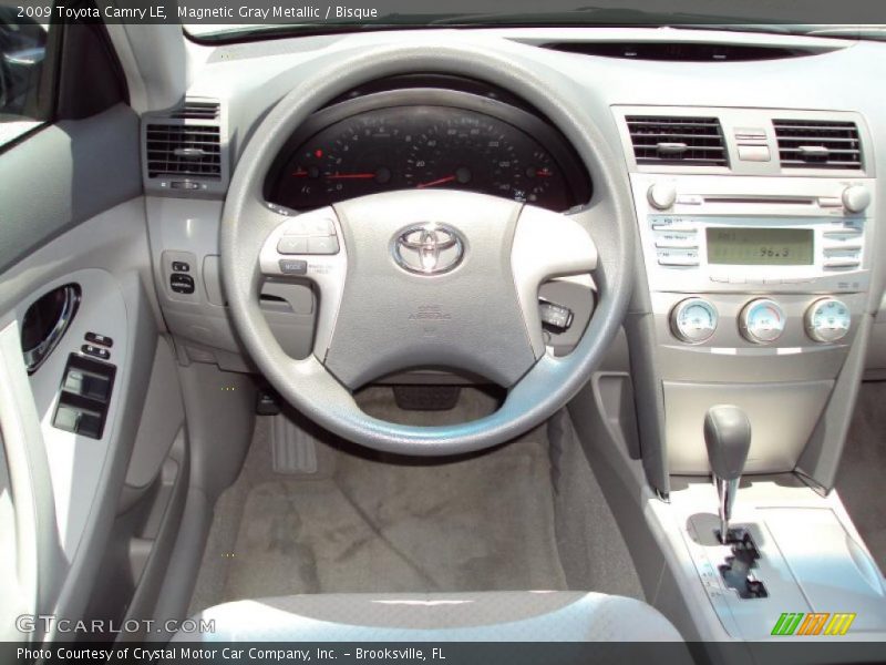 Magnetic Gray Metallic / Bisque 2009 Toyota Camry LE
