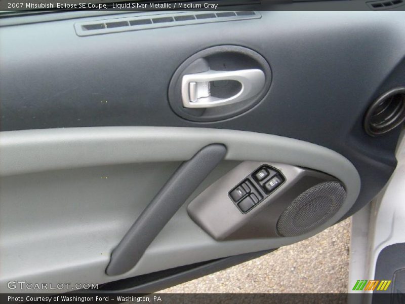 Liquid Silver Metallic / Medium Gray 2007 Mitsubishi Eclipse SE Coupe