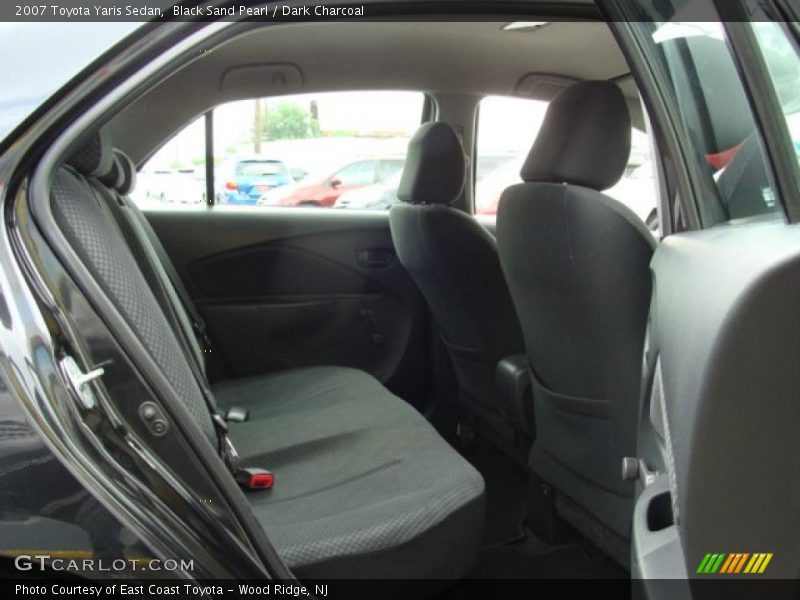 Black Sand Pearl / Dark Charcoal 2007 Toyota Yaris Sedan