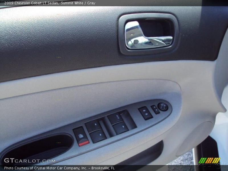 Summit White / Gray 2009 Chevrolet Cobalt LT Sedan