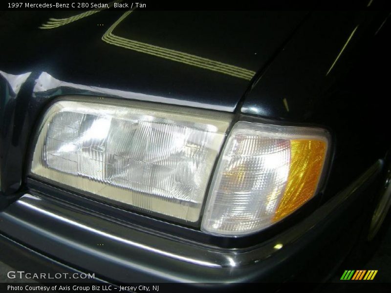 Black / Tan 1997 Mercedes-Benz C 280 Sedan