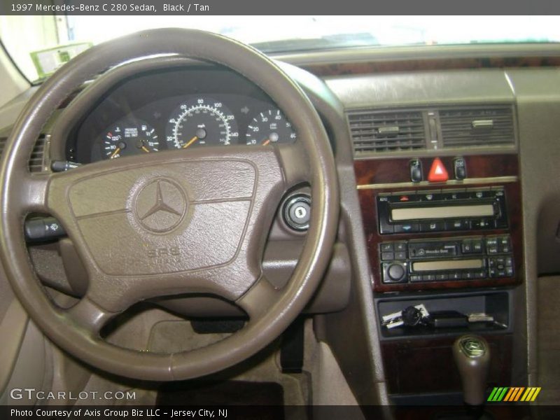 Black / Tan 1997 Mercedes-Benz C 280 Sedan