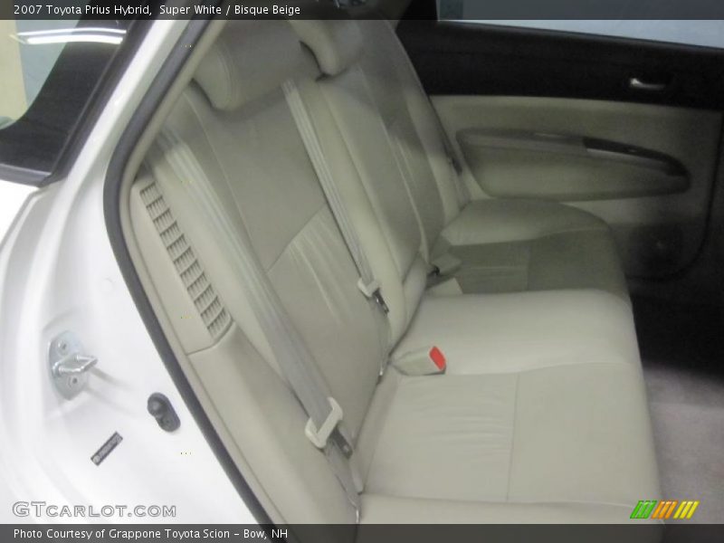 Super White / Bisque Beige 2007 Toyota Prius Hybrid