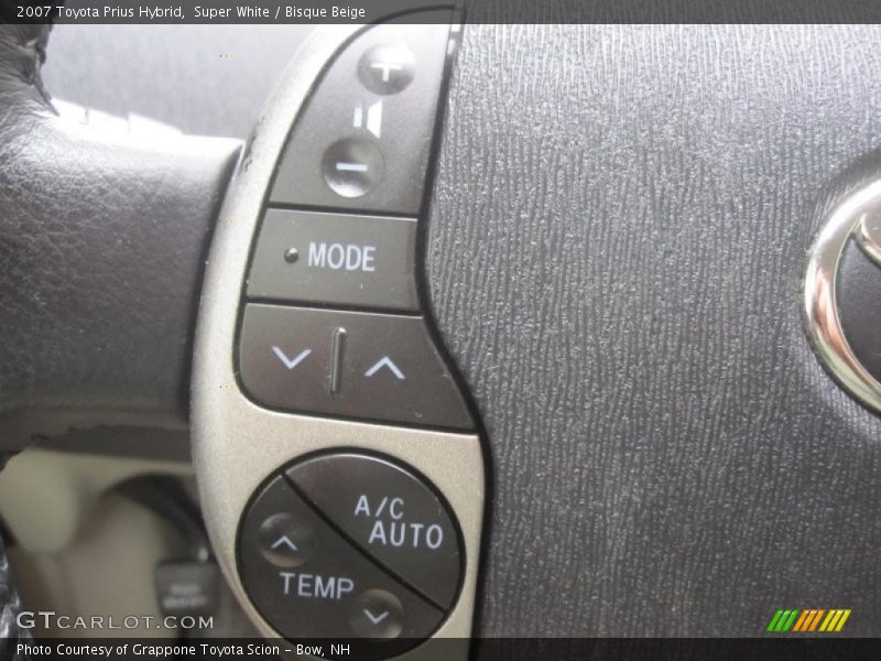 Super White / Bisque Beige 2007 Toyota Prius Hybrid