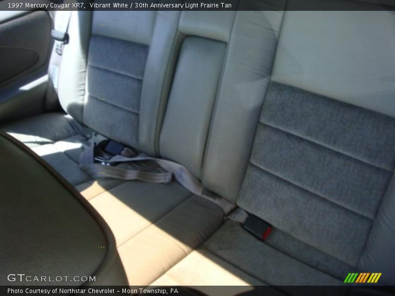 Vibrant White / 30th Anniversary Light Prairie Tan 1997 Mercury Cougar XR7