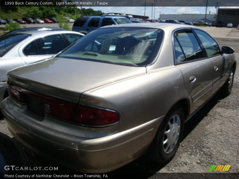 Light Sandrift Metallic / Taupe 1999 Buick Century Custom