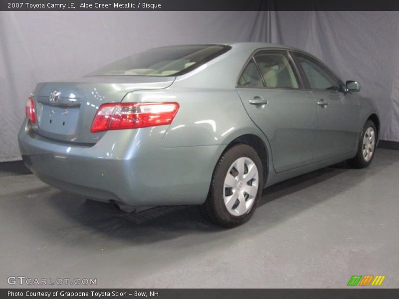 Aloe Green Metallic / Bisque 2007 Toyota Camry LE