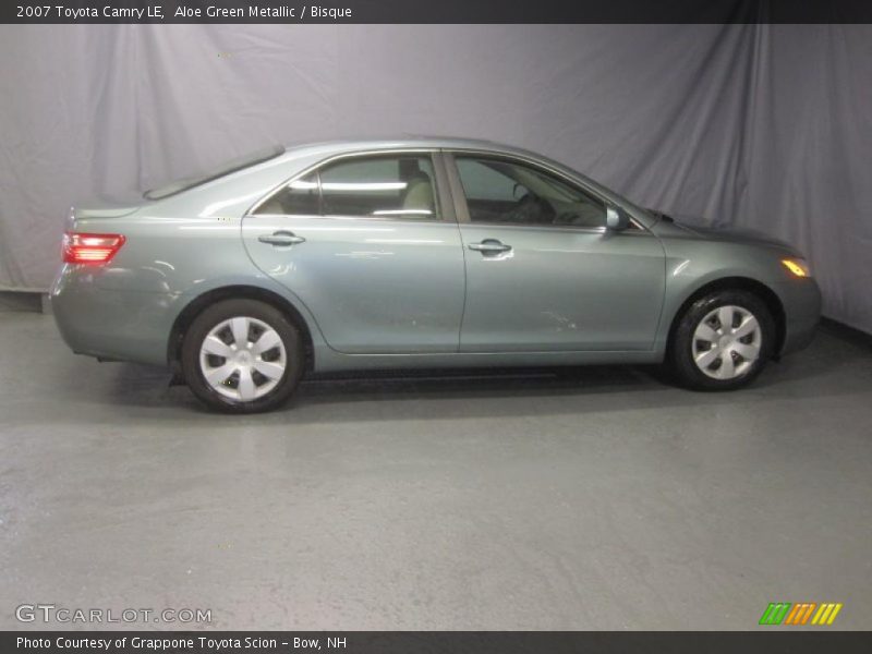 Aloe Green Metallic / Bisque 2007 Toyota Camry LE