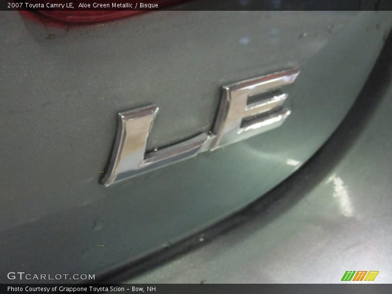 Aloe Green Metallic / Bisque 2007 Toyota Camry LE