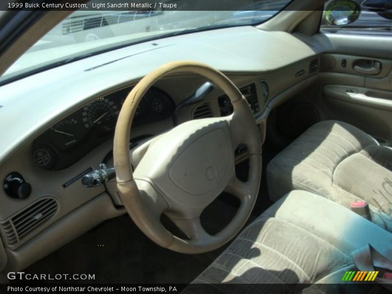 Light Sandrift Metallic / Taupe 1999 Buick Century Custom