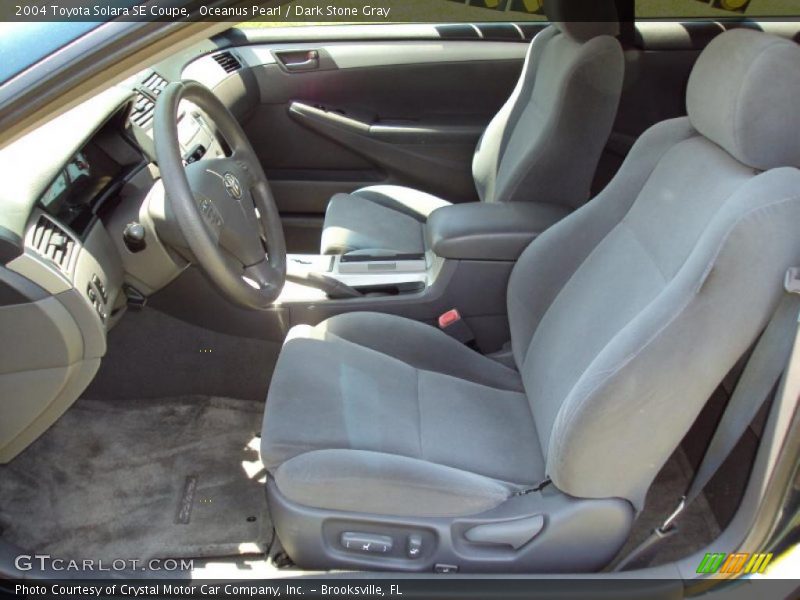 Oceanus Pearl / Dark Stone Gray 2004 Toyota Solara SE Coupe