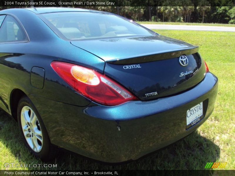 Oceanus Pearl / Dark Stone Gray 2004 Toyota Solara SE Coupe