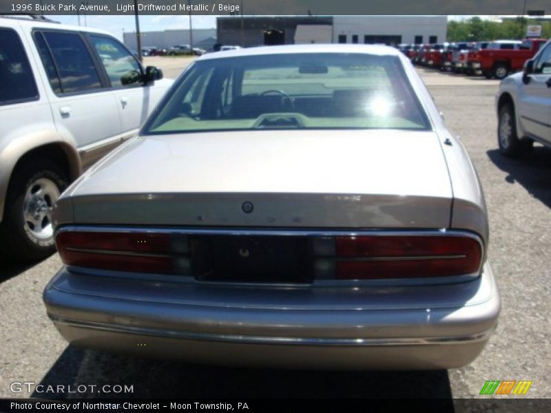 Light Driftwood Metallic / Beige 1996 Buick Park Avenue