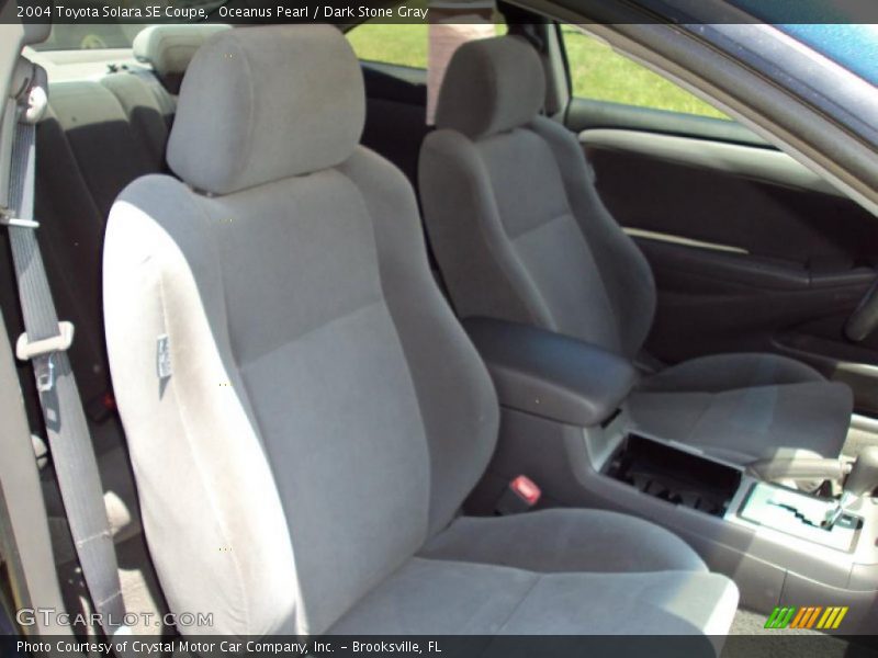 Oceanus Pearl / Dark Stone Gray 2004 Toyota Solara SE Coupe