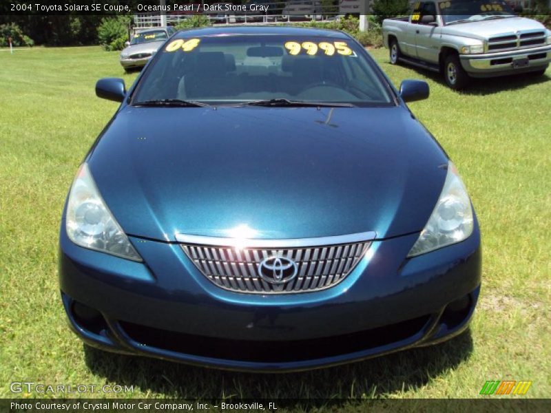 Oceanus Pearl / Dark Stone Gray 2004 Toyota Solara SE Coupe