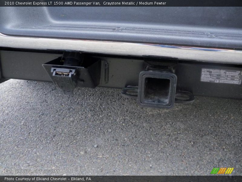 Graystone Metallic / Medium Pewter 2010 Chevrolet Express LT 1500 AWD Passenger Van