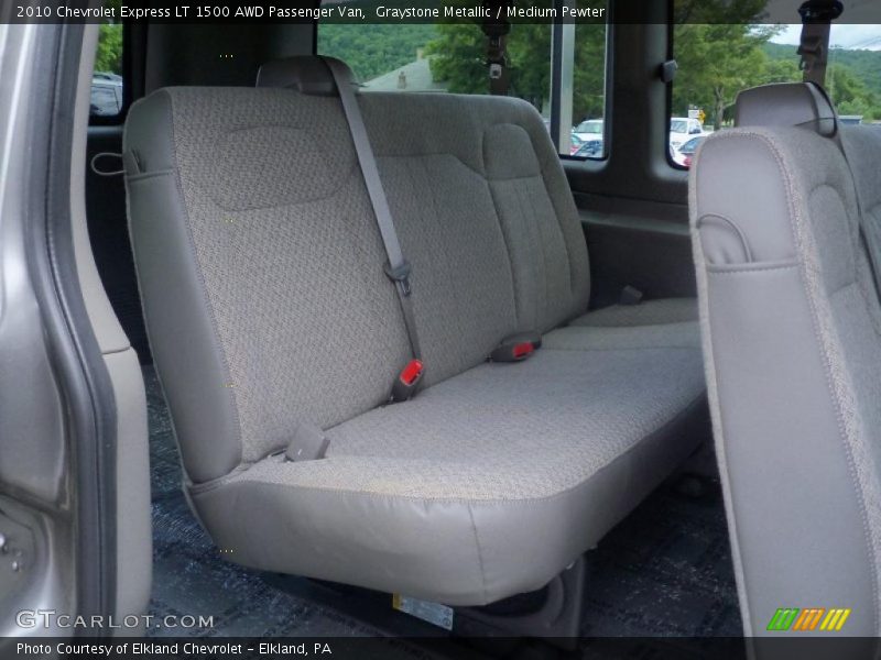 Graystone Metallic / Medium Pewter 2010 Chevrolet Express LT 1500 AWD Passenger Van