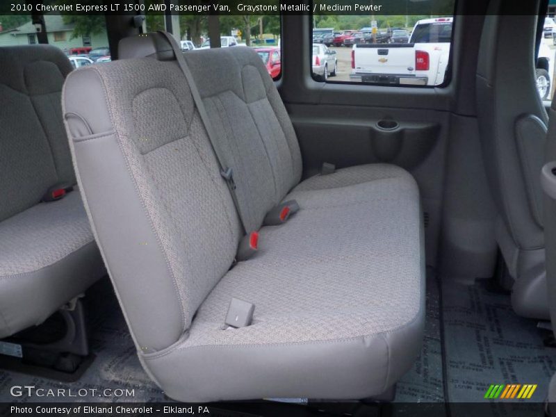 Graystone Metallic / Medium Pewter 2010 Chevrolet Express LT 1500 AWD Passenger Van