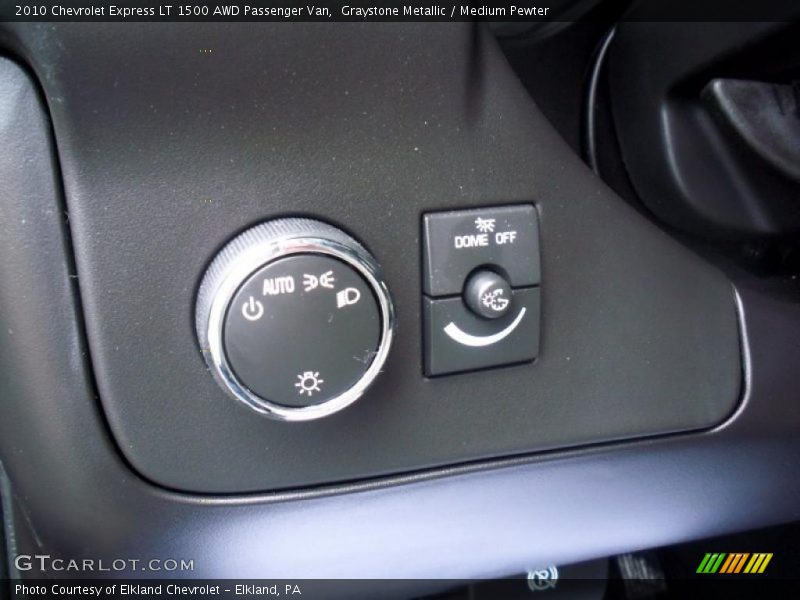 Graystone Metallic / Medium Pewter 2010 Chevrolet Express LT 1500 AWD Passenger Van