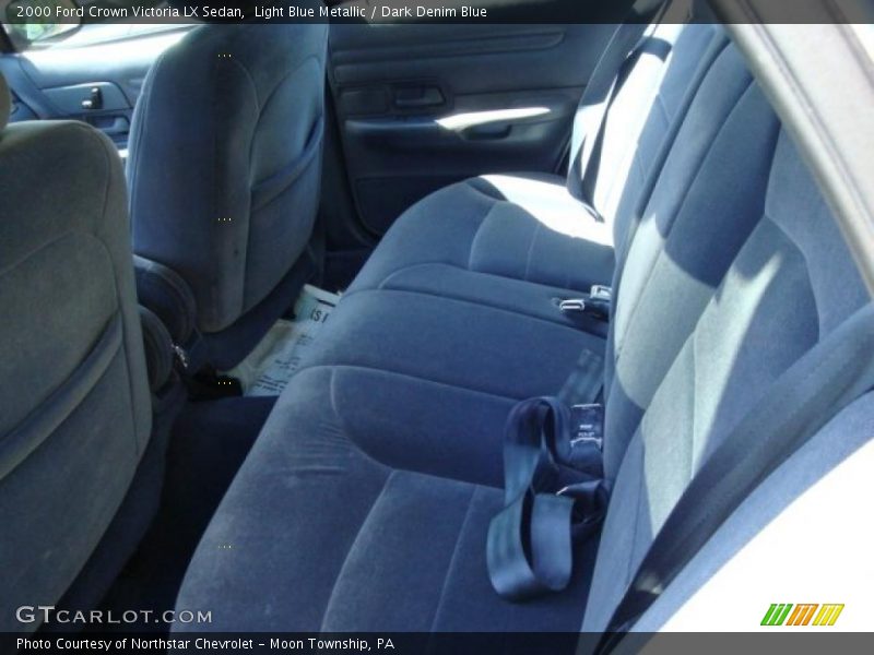 Light Blue Metallic / Dark Denim Blue 2000 Ford Crown Victoria LX Sedan