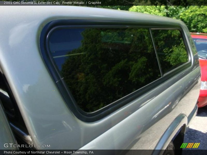 Pewter Metallic / Graphite 2001 GMC Sonoma SL Extended Cab