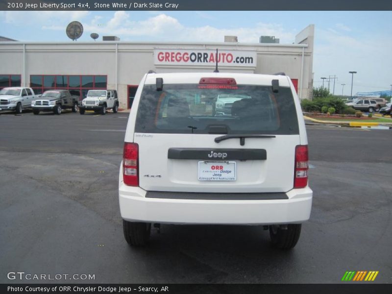 Stone White / Dark Slate Gray 2010 Jeep Liberty Sport 4x4