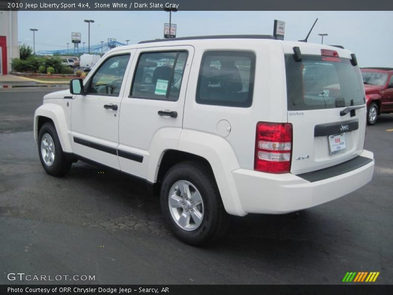 Stone White / Dark Slate Gray 2010 Jeep Liberty Sport 4x4