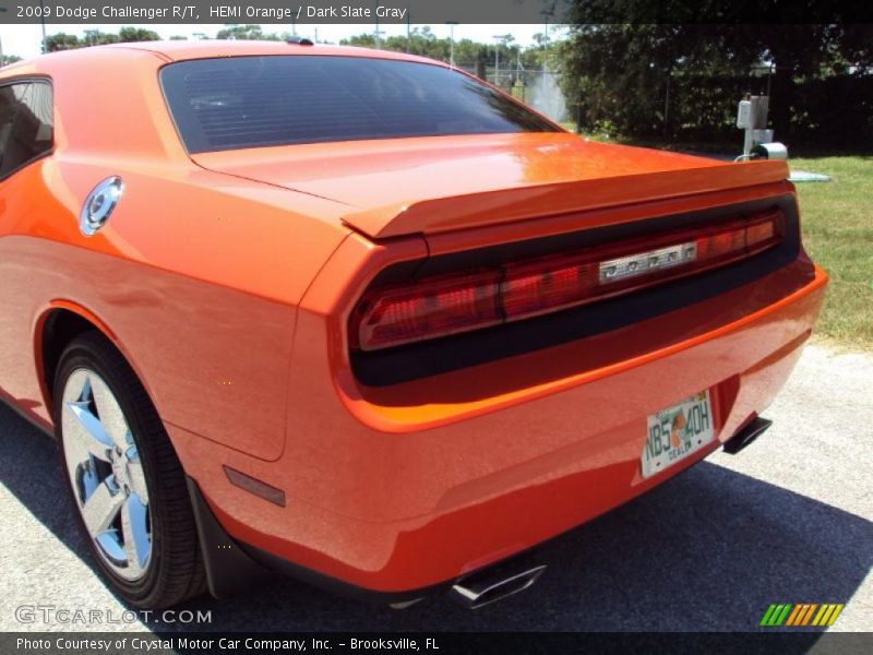 HEMI Orange / Dark Slate Gray 2009 Dodge Challenger R/T