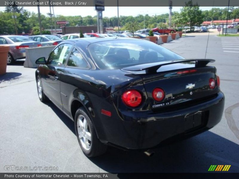 Black / Gray 2006 Chevrolet Cobalt LT Coupe